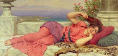 Noon-Day Rest, 1910 by John William Godward